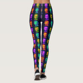 Vier Poppen Art Abraham Lincolns Leggings (Achterkant)