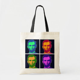 Vier Poppen Art Abraham Lincolns Tote Bag