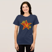 Vier poten goed Tri-Blend shirt (Voorkant volledig)