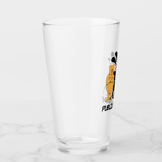 Vier Public Domain-tekens Glas (Rechts)