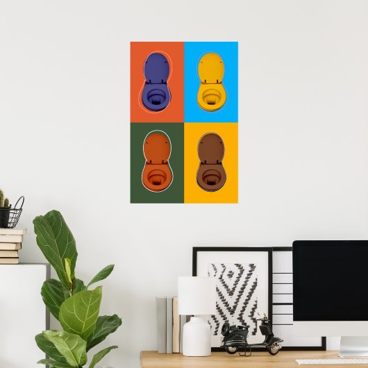 VIER PUNTEN POSTER (Thuiskantoor)