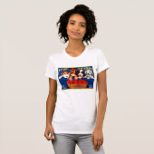 VIER PUPPIES T-SHIRT (Voorkant volledig)