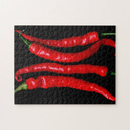 Vier Red Chilies 11x14 252pc jpcnm Legpuzzel