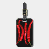 Vier Red Chilies cd ltcna Bagagelabel (Voorkant verticaal)