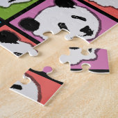 Vier reuzenpanda's legpuzzel (Zijkant)