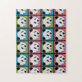 Vier reuzenpanda's legpuzzel (Verticaal)