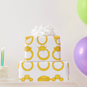 Vier ringen cadeaupapier