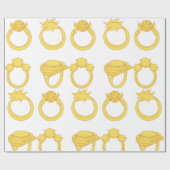 Vier ringen cadeaupapier (Vlak)