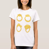 Vier ringen t-shirt (Voorkant)