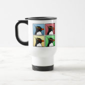Vier Rockhopper-kleuren Reisbeker (Links)