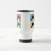 Vier Rockhopper-kleuren Reisbeker (Center)