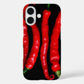 Vier Rode Chili iphcna Case-Mate iPhone Case (Achterkant)