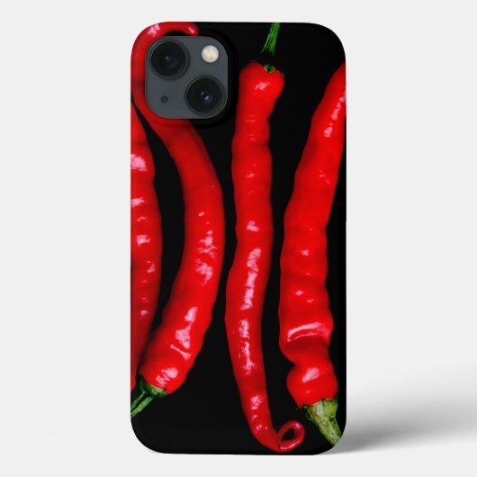 Vier Rode Chili iphcna Case-Mate iPhone Case (Achterkant)