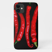 Vier Rode Chili iphcna Case-Mate iPhone Case (Achterkant)