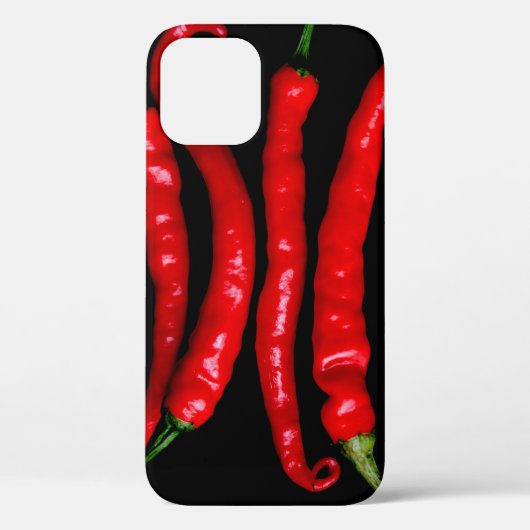 Vier Rode Chili iphcna Case-Mate iPhone Case (Achterkant)