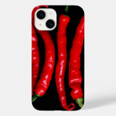 Vier Rode Chili iphcna Case-Mate iPhone Case (Achterkant)
