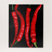 Vier Rode Chilies 16x20 520pc jpcnm Legpuzzel (Verticaal)