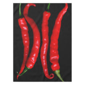 Vier rode Chilies 50x72 tccnm Tafelkleed (Voorkant)