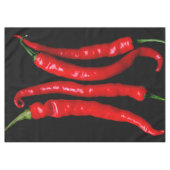 Vier rode Chilies 60x84 tccnm Tafelkleed (Voorkant (Horizontaal))