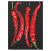 Vier rode Chilies 60x84 tccnm Tafelkleed (Voorkant)