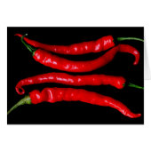 Vier rode Chilies gccna (Voorkant Horizontaal)