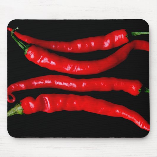 Vier Rode Chilies mpcna Muismat (Voorkant)