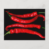 Vier rode Chilies PCCNM Briefkaart (Voorkant)