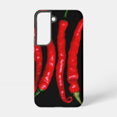 Vier Rode Chilies sgcnm Samsung Galaxy Hoesje (Achterkant)