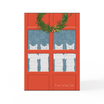 Vier roepend Katten… Vakantie