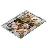 Vier Romantische foto's van het paar - Notitieboek (Linkerzijde)