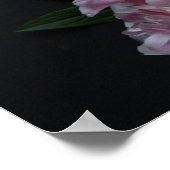 Vier roze pinda's bruiloft Poster (Hoek)