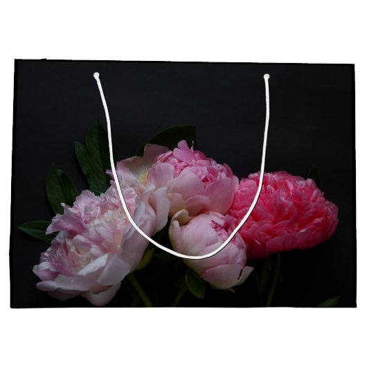 Vier roze pinda's groot cadeauzakje (Achterkant)