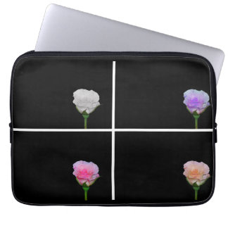 Vier Rozen laptophoes Laptop Sleeve