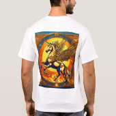 Vier ruiters Apocalypse T - shirts (Achterkant)