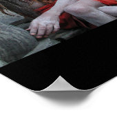 Vier Sadhus-Poster Poster (Hoek)
