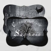 Vier Samhain Kaart (Voorkant / Achterkant)