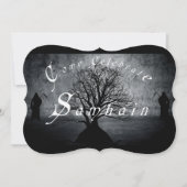 Vier Samhain Kaart (Voorkant)