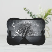 Vier Samhain Kaart (Staand voorkant)