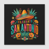 Vier San Antonio 2026 Fiesta Cultuur (Voorkant)