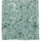 Vier schaduwen van het Groene Abstracte Gordijn va (Voorkant)