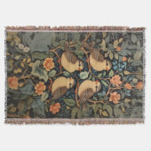 Vier Schattigee Baby Birds Natuur geïnspireerd Deken (Voorkant)