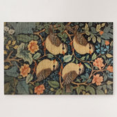 Vier Schattigee Baby Birds Natuur geïnspireerd Legpuzzel (Horizontaal)