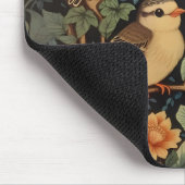 Vier Schattigee Baby Birds Natuur geïnspireerd Muismat (Hoek)