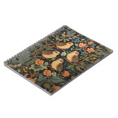 Vier Schattigee Baby Birds Natuur geïnspireerd Notitieboek (Linkerzijde)