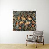 Vier Schattigee Baby Birds Natuur geïnspireerd Wandkleed (In Situ (horizontaal))