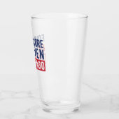 Vier Score en zeven Beers Ago Vierde Glass Glas (Links)
