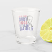 Vier Score en zeven jaar geleden Shot Glas (Achterkant)