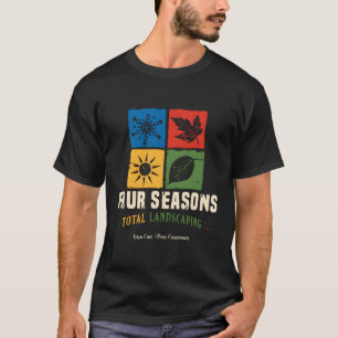 Vier Seizoen Totale Landschap Lawn Care Landscaper T-shirt
