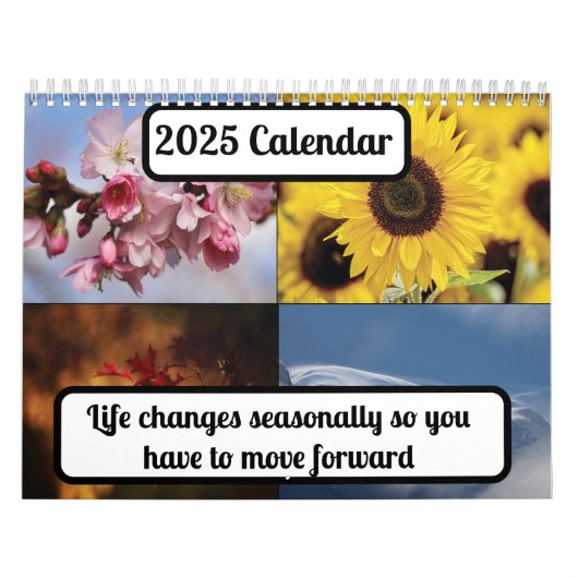 Vier seizoenen 2025 kalender (Hoes)