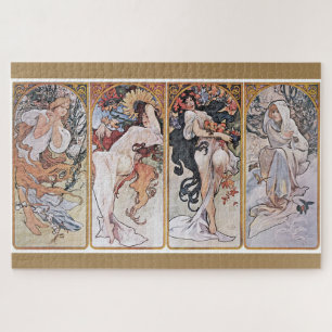 Vier Seizoenen, Alphonse Mucha Legpuzzel
